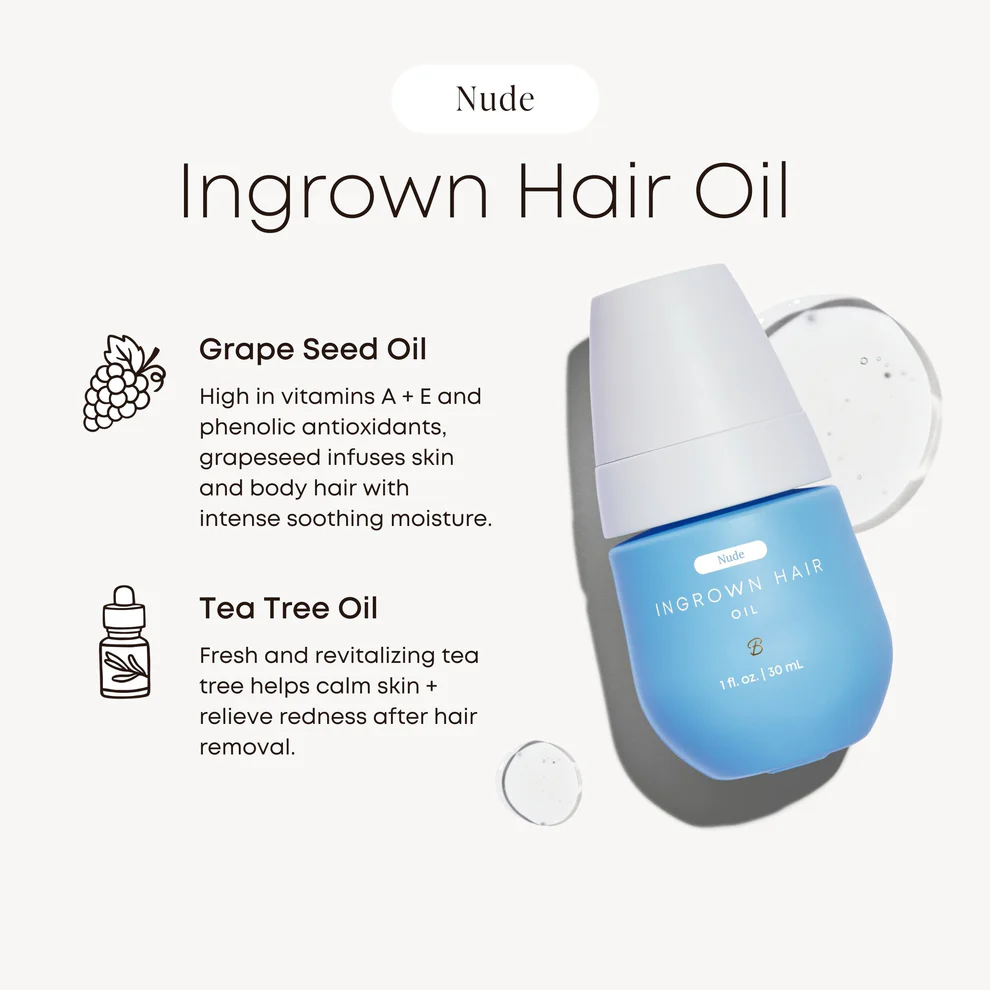 Nude Ingrown Hair Oil Product